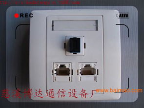 浙江博達供應(yīng)86型單口網(wǎng)絡(luò)信息面板 直角與弧形面板的全面解析